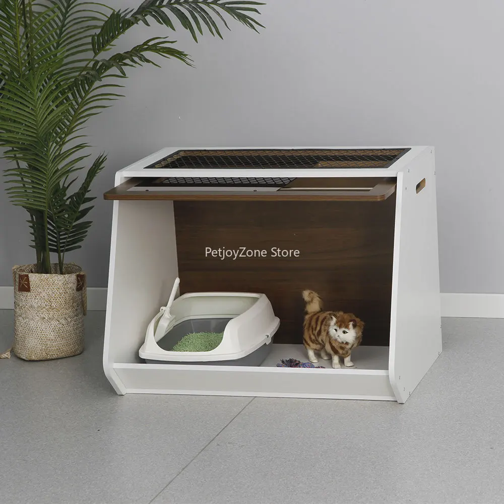 

Modern Design Indoor Cat Toilet Can With Customized Colors And Logo Direct Sustainable Feature