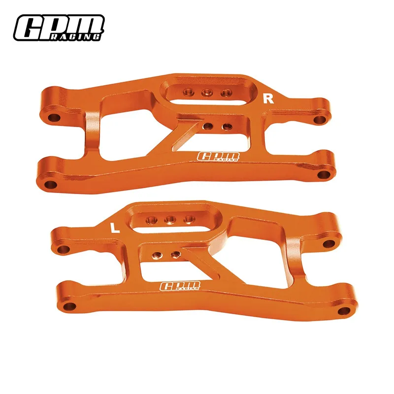 Brazos inferiores delanteros de aluminio GPM 7075 para TRAXXAS MINI MAXX Mini Small X RC piezas 10731 #   TXMM055