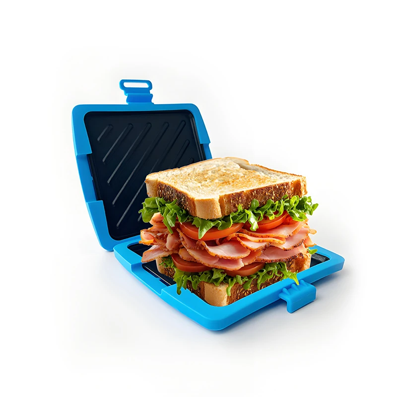 3-in-1 Microwave Sandwich Maker Toastie Panini Press Dishwasher Safe Design for Quick Meal Preparation