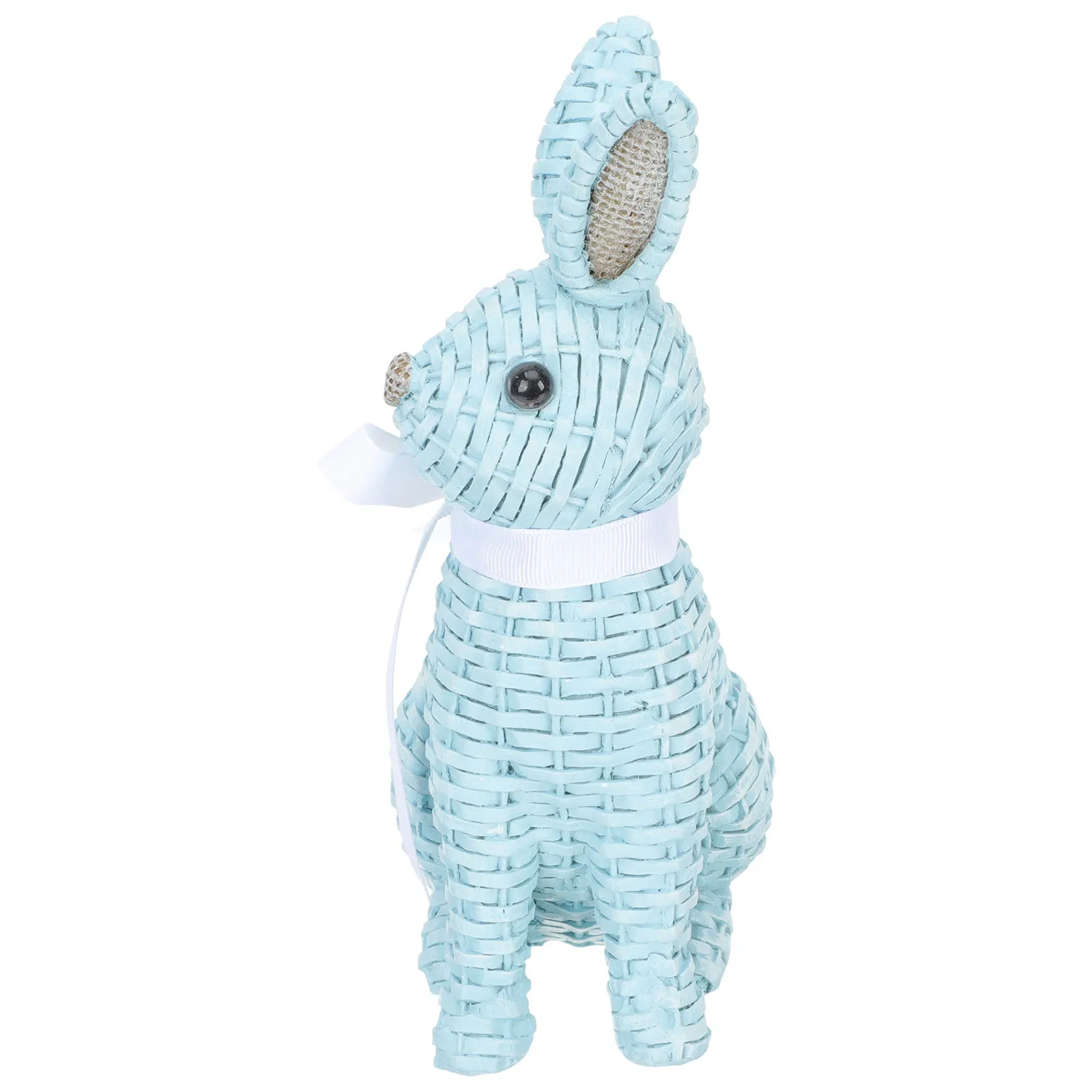 Easter Rabbit Ornament Decorative Resin Bunny Statue for Party Favors Gift Giving Kids Family Friends Spring Festival Surprise