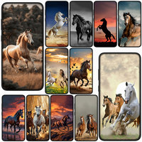 Running Wild And Free Horse for Motorola Moto Edge 50 One 30 Fusion 40 neo Ultra Pro G60 G40 E22 E15 E14 G85 G84 Phone Case