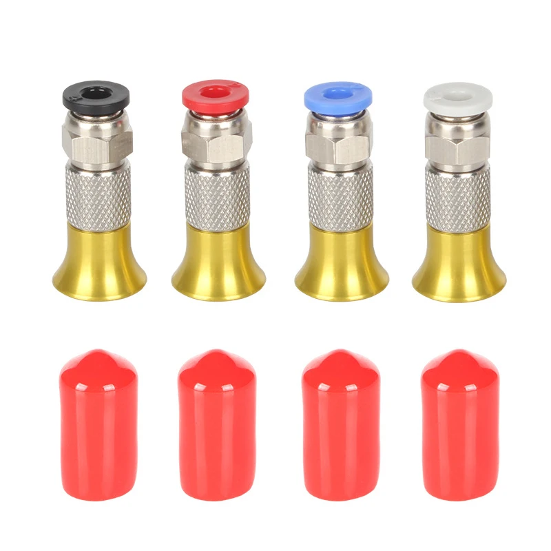 

4PCS 3D Printer Accessories Consumables Drying Oven Accessories PLA Consumables Feeding Port Connector