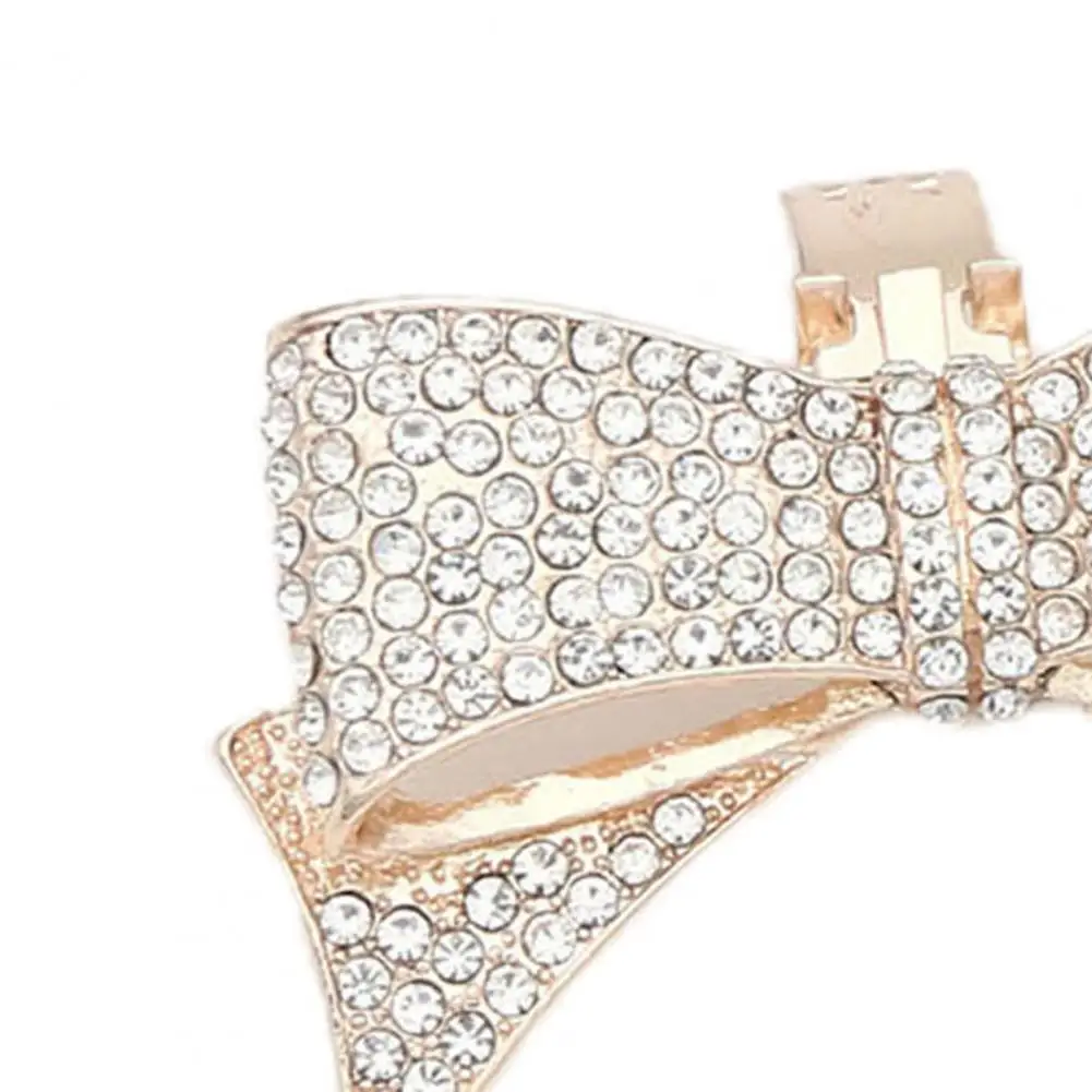 Bow Knot Patch Wear-resistant Shoe Clip Portable Shoe Decoration  Excellent Shoes Bow Knot Patch