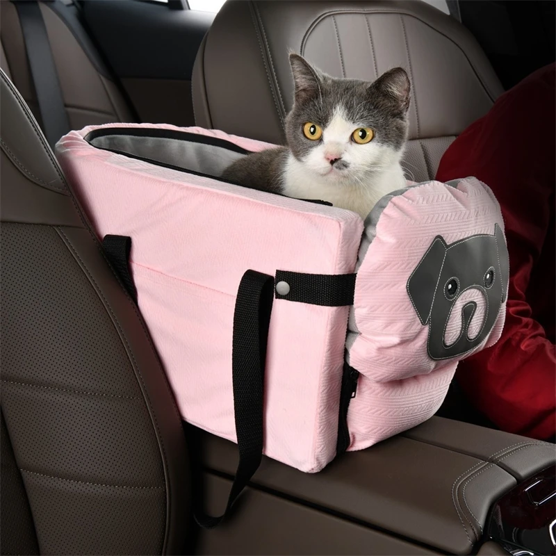 

Large Capacity Pet Car Seat Safety Carrier Dog Backpack Travel Outdoor Convenient Comfortable Breathable Adjustable Harness