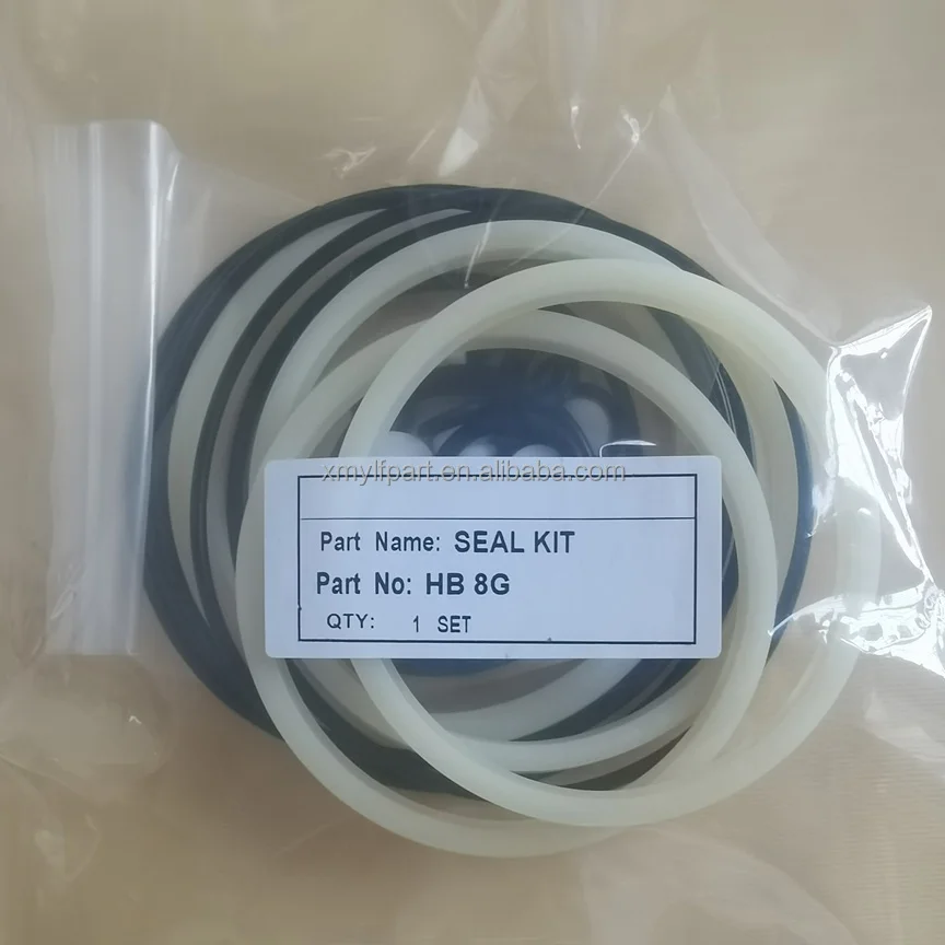 High Quality Hydraulic Breaker Repair Parts Diaphragm Chisel Bushing Piston Seal Kits For HB18G HB20G HB30G Construction