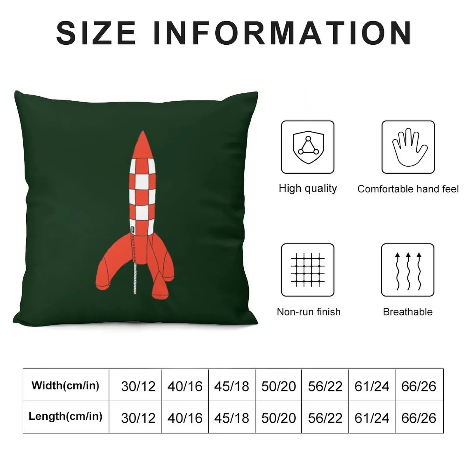 Rocket Active Throw Pillow Custom Cushion Decorative Pillow Covers For Sofa bed pillows pillow