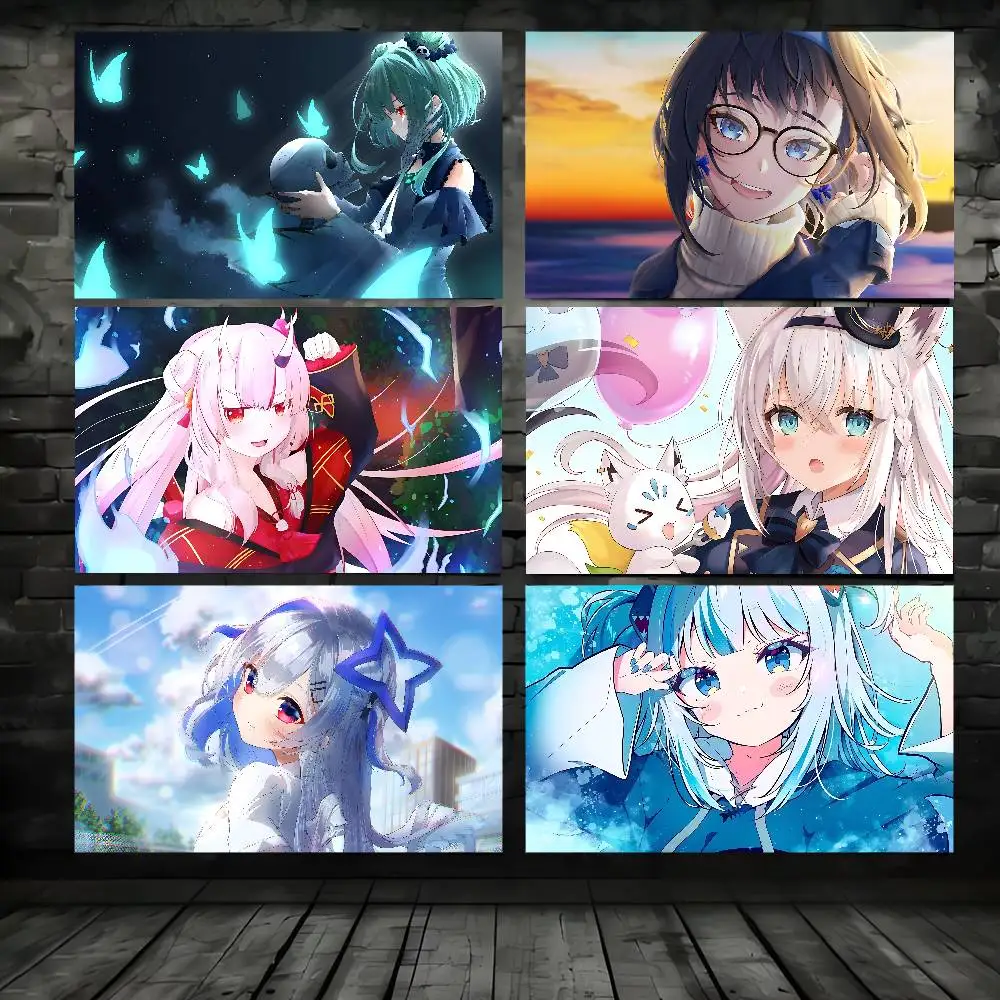 Hololive Flag BANNER نسيج البوليستر المطبوع العلم المرآب أو في الهواء الطلق للزينة