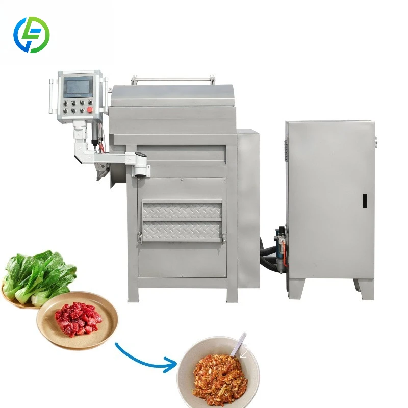 FL Customized High Speed Low Energy Vacuum Meat Mixer Sausage Stuffing Machine