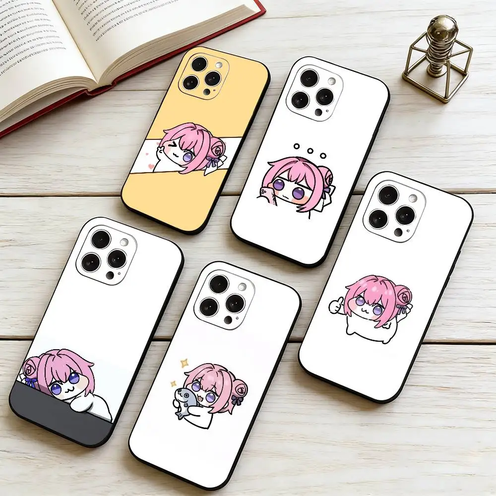

D-Dororong Phone Case For iPhone 17, 16,15,14,13,12,11 Plus,Pro Max, Others Soft Black Cover