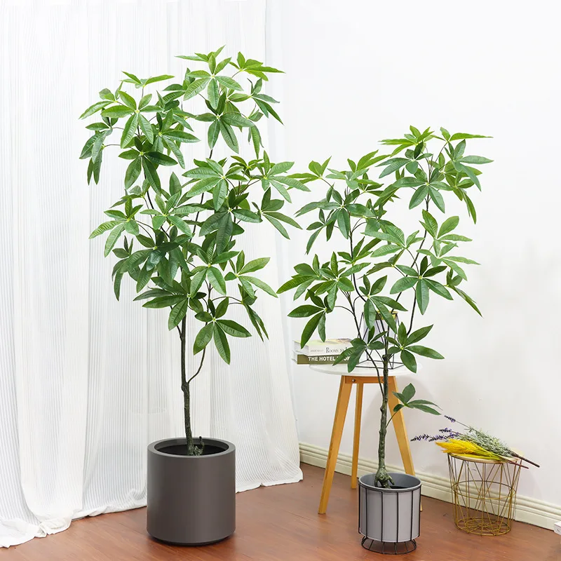 

Simulated green plants wealth trees potted plants indoor floor decoration fake tree decorations money trees landscaping