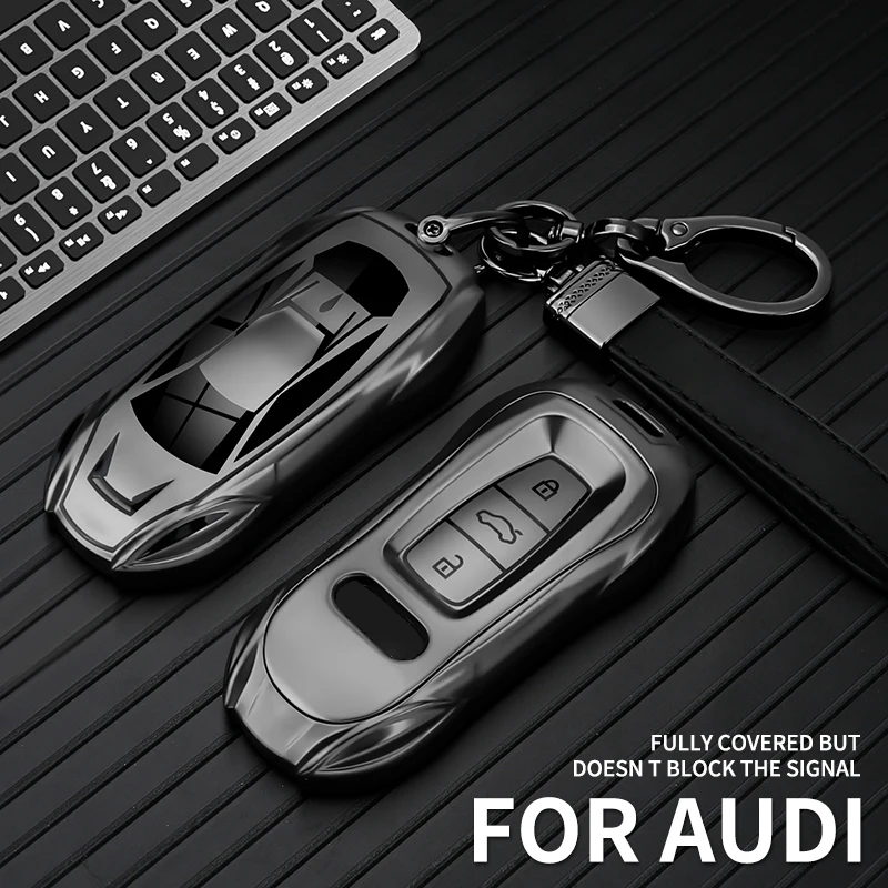 TPU Unique sports car styling funda llave For Audi A3 A5 A5L 2025 Q5 Q6 Q6L A6 A6L Premium Exquisite Cubierta De Control Remoto