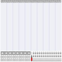 SucceBuy Windproof Door Curtain 84\