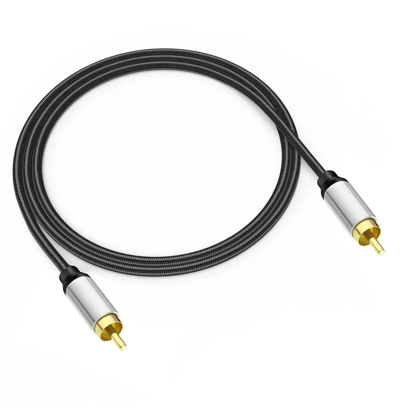 

HIFI 5.1 Channel Gold Plated RCA Male to RCA Male Coaxial Cable Digital SPDIF Audio for Home Video TV Subwoofer Accessories