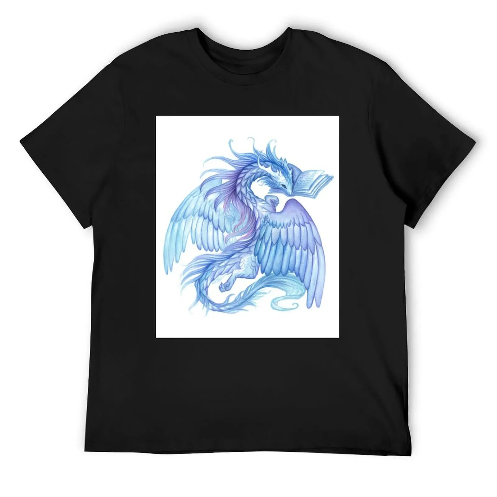 

Book dragon T-Shirt Louboutins baggy shirts Short sleeve tee customs design your own men workout shirt