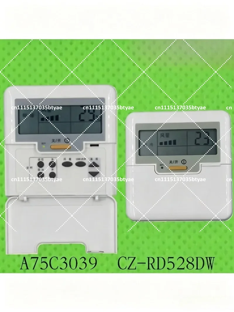 For  central air conditioner, wire controller, air duct machine A75C3039 CZ-RD528DW control panel