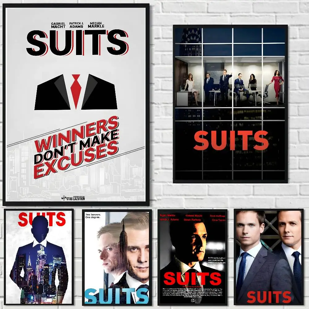 Cita de Harvey Specter, abogado de la serie TV, póster artístico de moda, impresiones en lienzo, cuadros artísticos de pared para decoración de sala de estar