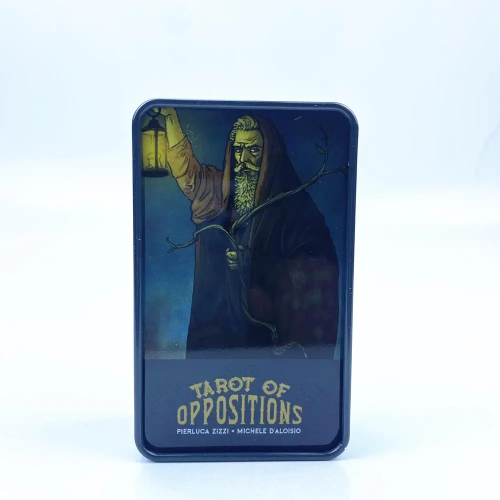 10*6 cm Oppositions Tarot in A Tin