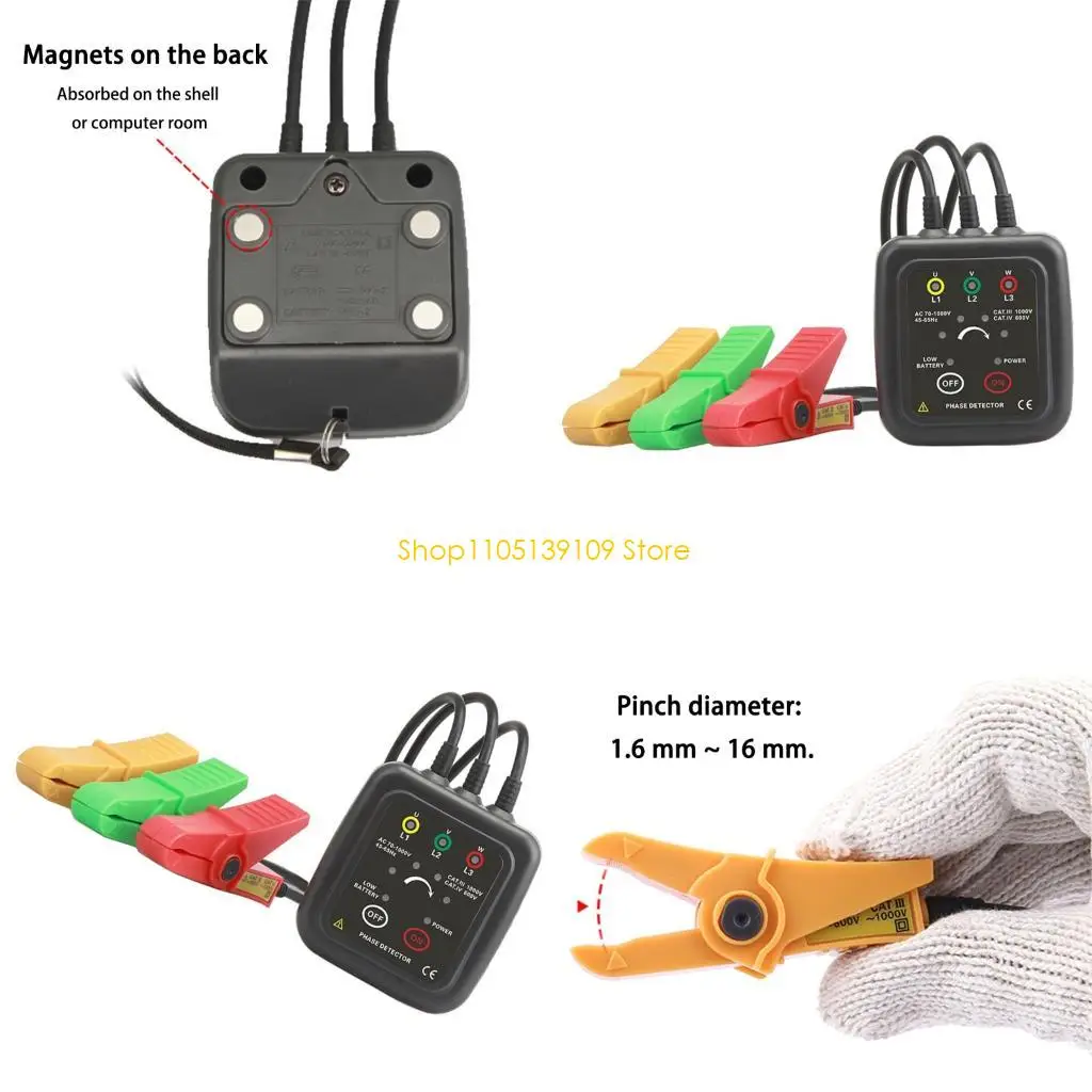 Detector Mount Phase Rotation Meter For Automotive Motorcycle