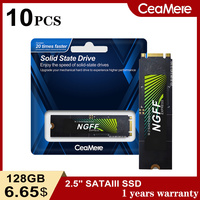 CeaMere N55 2PCS-5PCS-10PCS 128gb 256g NGFF 512GB ssd m.2 1tb Hard Drive Internal Solid States disk for Desktop Laptop Computer