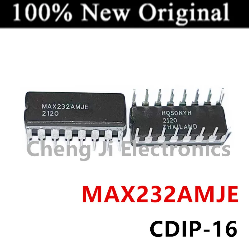 

2PCS/Lot MAX232AMJE MAX232AMJE+ CDIP-16 New original Powered MultichannelRS-232 Drivers/Receivers Chip