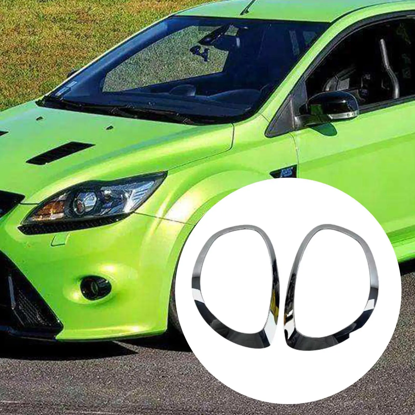 BMW 고성능용 헤드라이트 램프 커버 트림 51137388117 2개