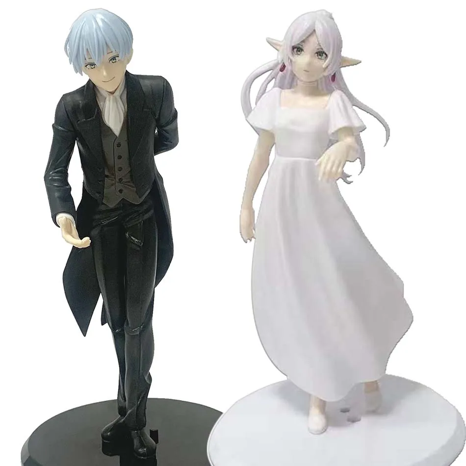 18-20cm Frieren: Beyond Journey's End Anime Figure Frieren Himmel Proposal Dance Action Figure PVC Ornaments Toy Brithday Gifts