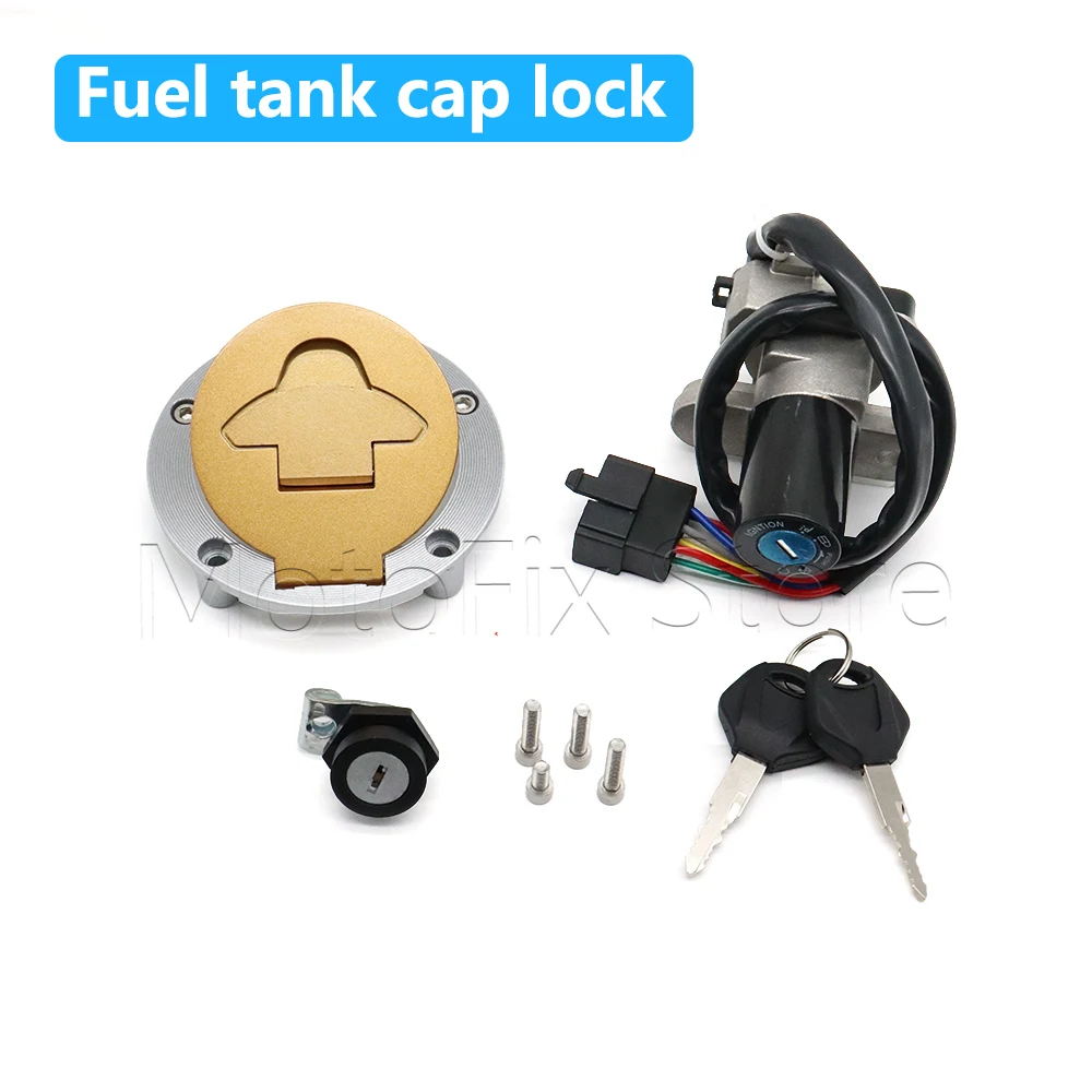 

Motorcycle Ignition Switch Lock Gas Fuel Tank Cap Cover For Ducati 916 996 998 748 ST2 ST4 Monster 620 750 900 Cagiva mito125