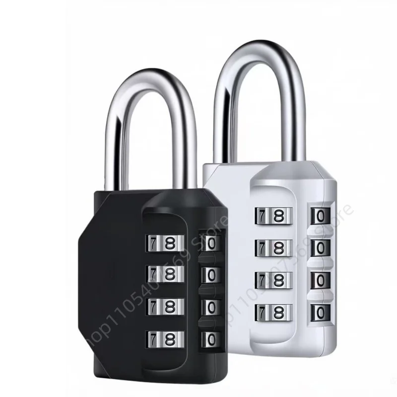 Waterproof Outdoor Password Lock  Zinc Alloy Heavy Duty Combination Padlock for School Gym Locker Fence Gate Luggage Code Lock