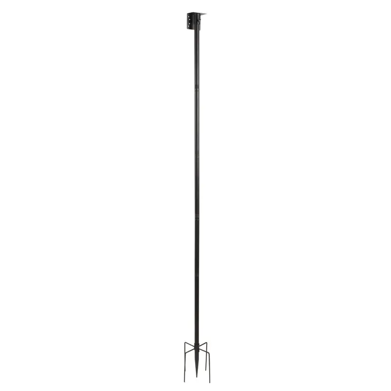 AWAH Bluebird House Pole 1-Inch Diameter 79 Inch Metal Mounting Kit For Smart Bird Feeder For Outdoor Weather Station Adjustabil