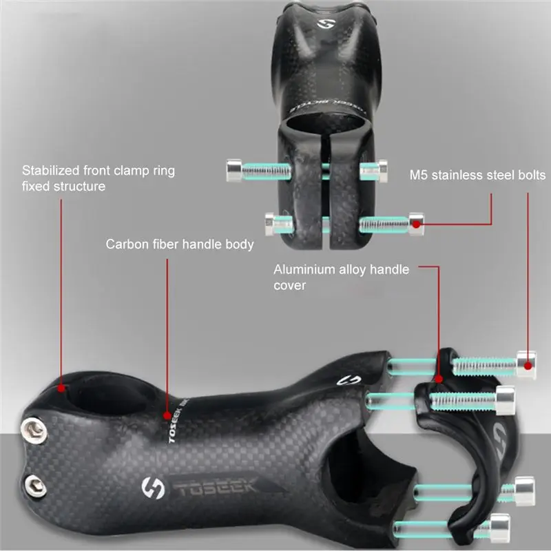 

Oct.340 Ultra-Light Carbon Fiber Mountain Bike Handlebar Road Bike Riser Road Bike Accessories Parts Collection