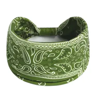 扭結超大加寬髮帶頭巾運動頭帶瑜珈運動髮箍 10 最佳銷售 超寬頻 - №3