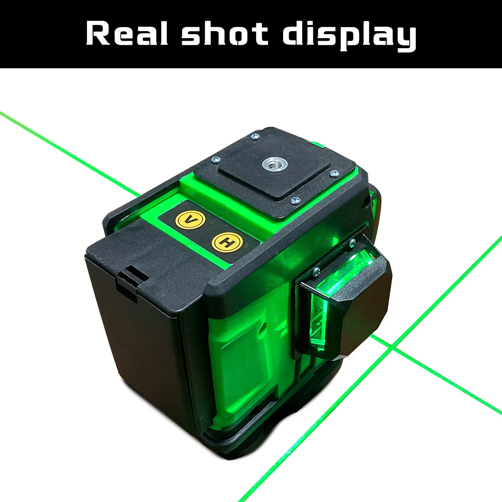 MaKeDa Laser Level Battery Case for 12/16 Lines Leveling Tool Battery Box Install 3 AA Batteries Batería De Nivel Láser