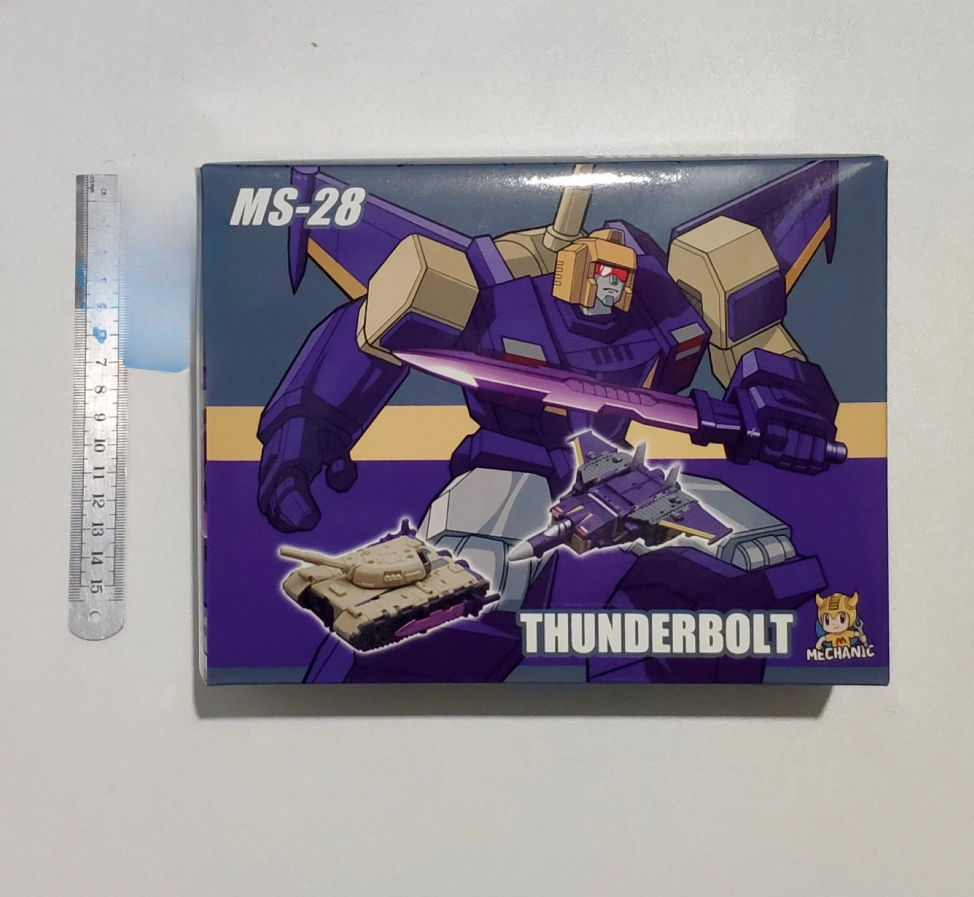 Kleinschalige Transformatoren Speelgoed Mft Monteur MS-28 MS-28A Drievoudige Wisselaar Bliksemschicht Shadowbaron