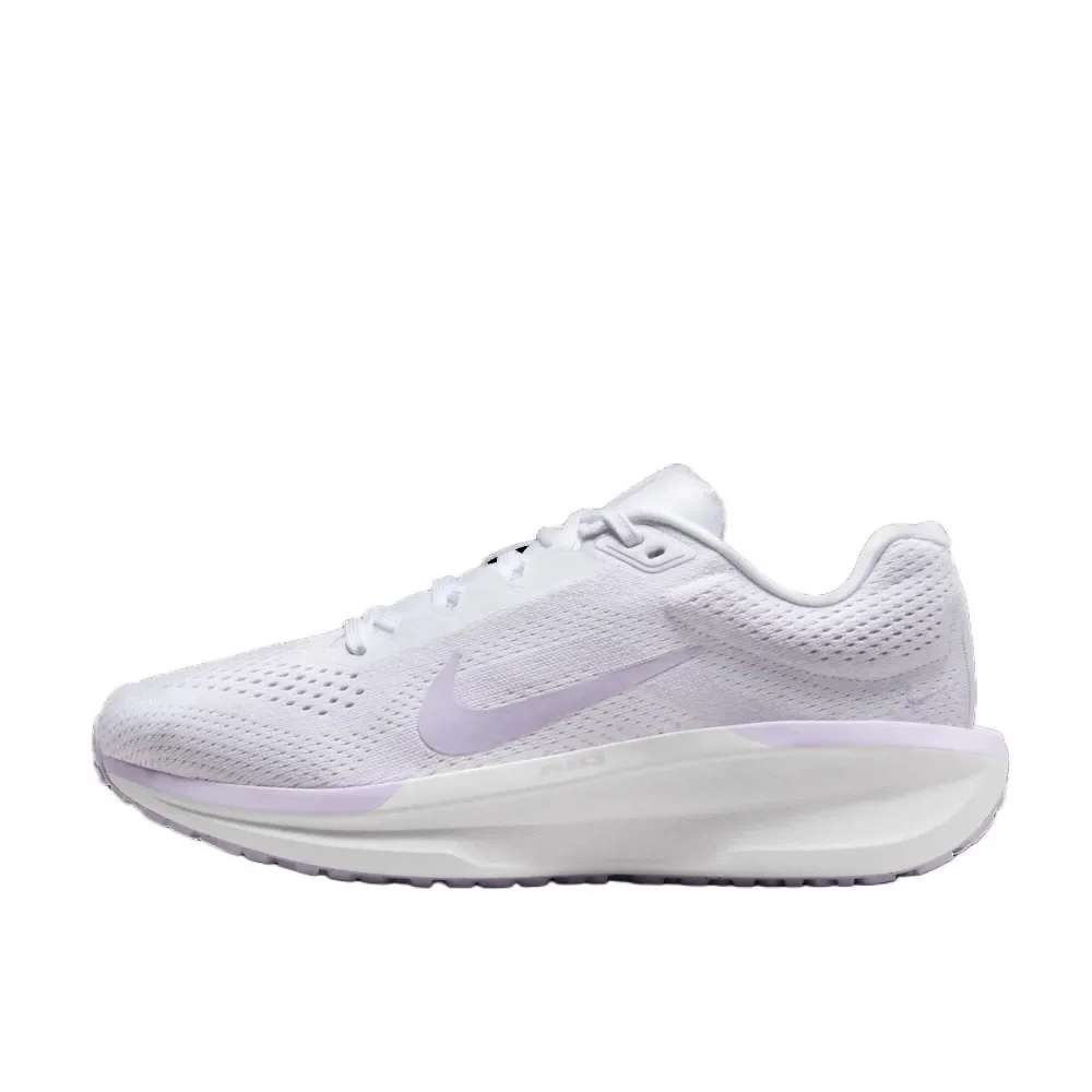 Nike Purple Winflo 11 Men's and Women's Low Top Running Shoes Comfortable Shock Absorbing Slip Resistant Wearable Sneakers