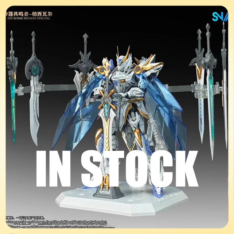 متوفر SNAA SC-009 الإلهي Invoker Percival Deluxe The Round Table Knights أطقم منمذجة HG 1/144 عمل أرقام لعبة هدية