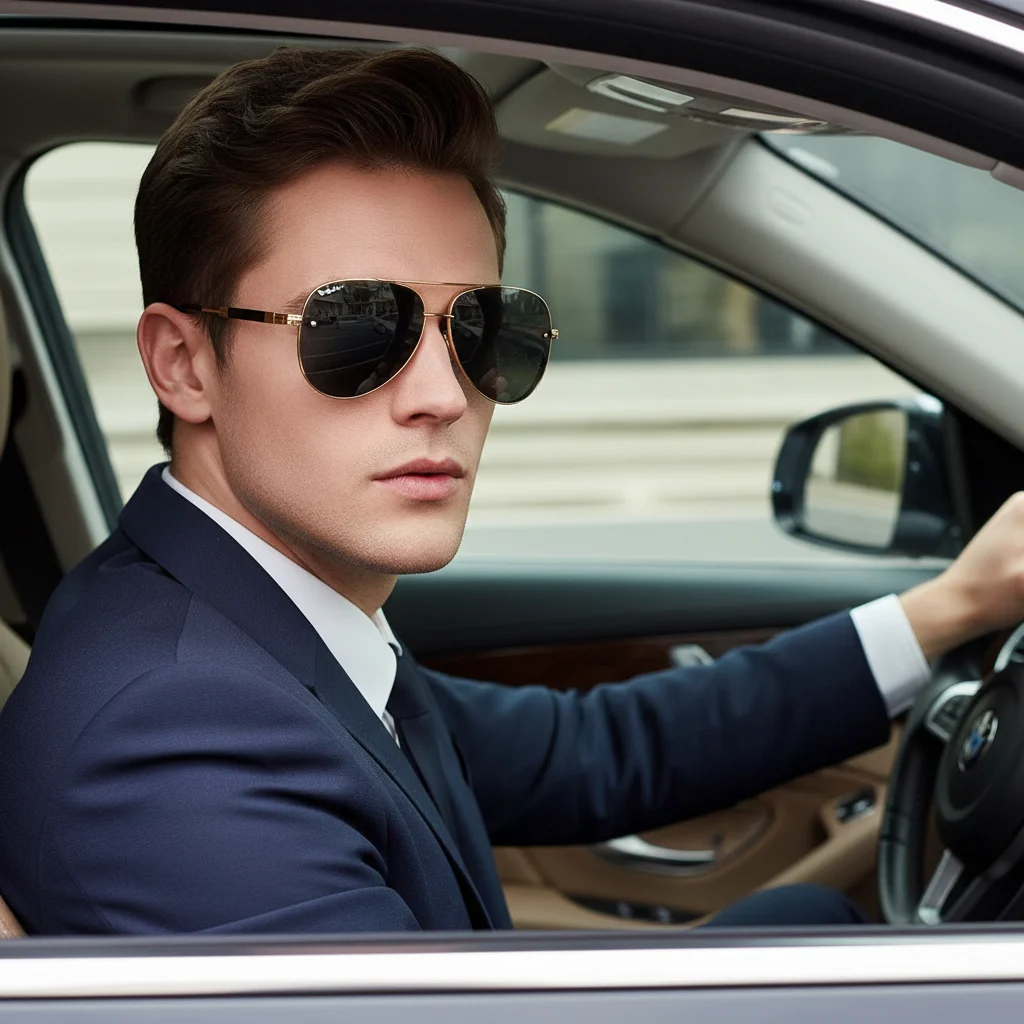 Fashionable Toad Eyeglasses - The Same Style For Both Men And Women, Highly Versatile. For Driving Car Sunglasses2536