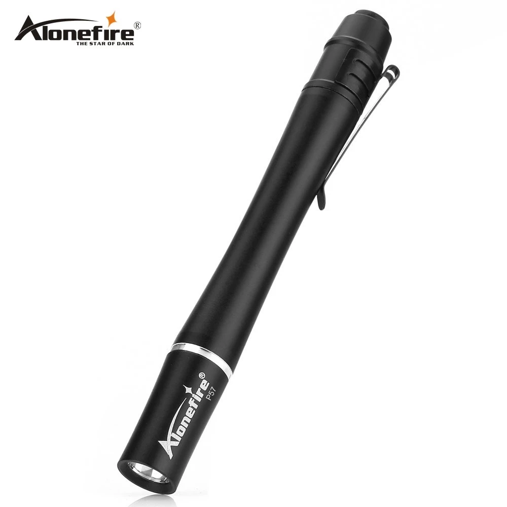 3W Led Pen light Mini Flashlight Portable Home Child Cool Pocket Hiking Travel Work Penlight Emergency Lighting Lamp AAA battery