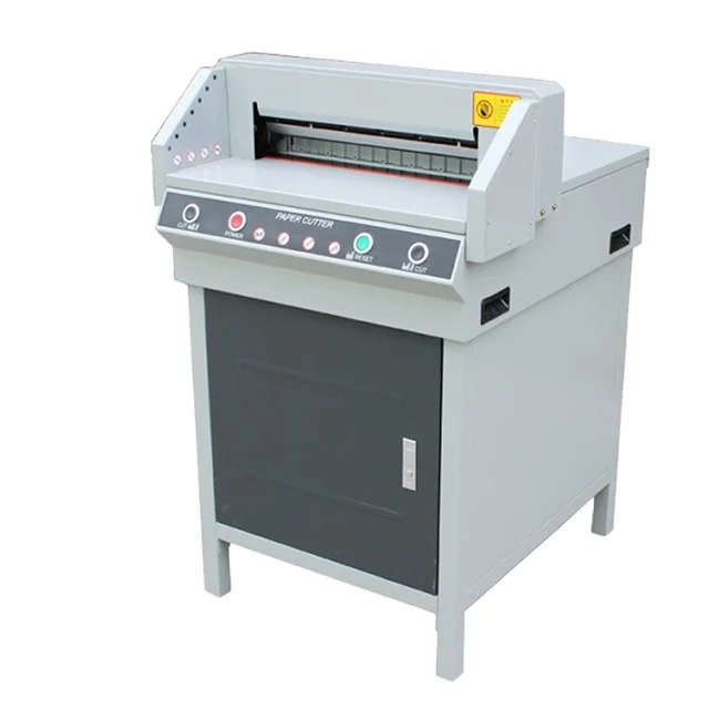 

450V+ Custom Electric Guillotine Paper Cutting Machine A3 Paper Die Cutter Photo Book Cutter