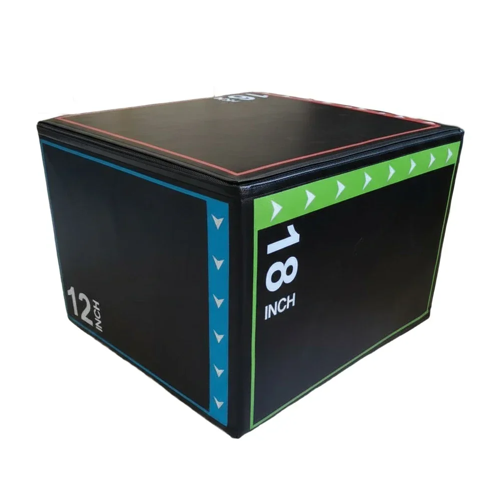 3 In 1 Foam Plyometric Jump Box Soft Jumping Box Exercise Strength Plyobox Home Gym Fitness Equipment Accessories