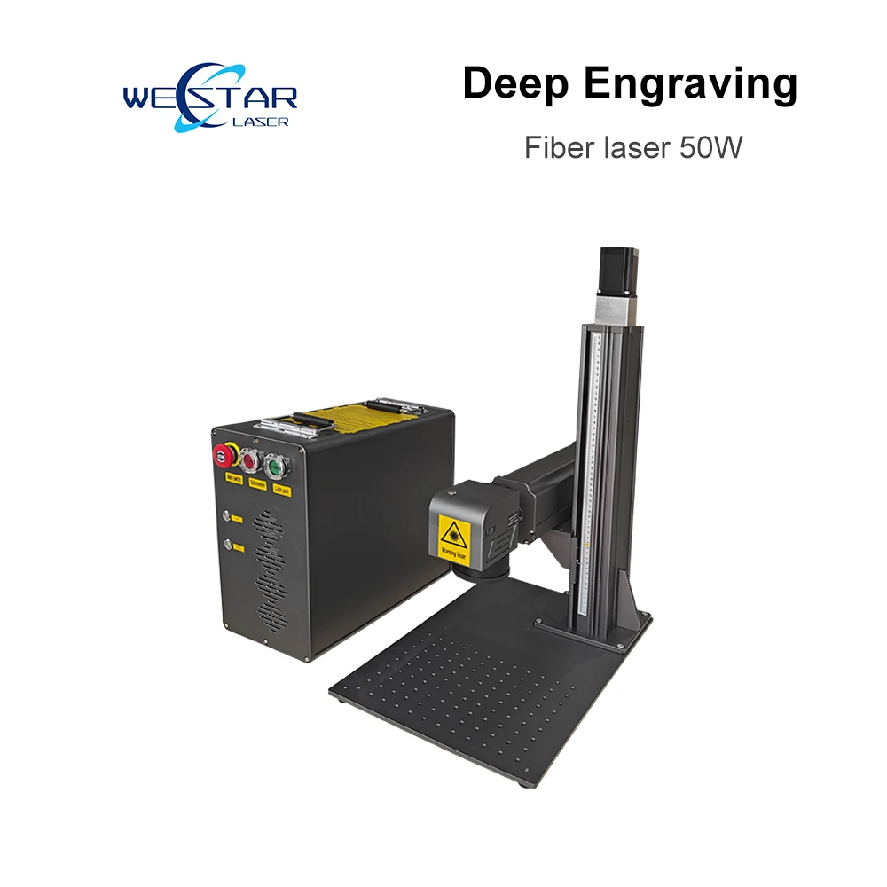 Deep Engraving Machine Fiber Laser 1064nm for Metal Commemorative Coin Engraving