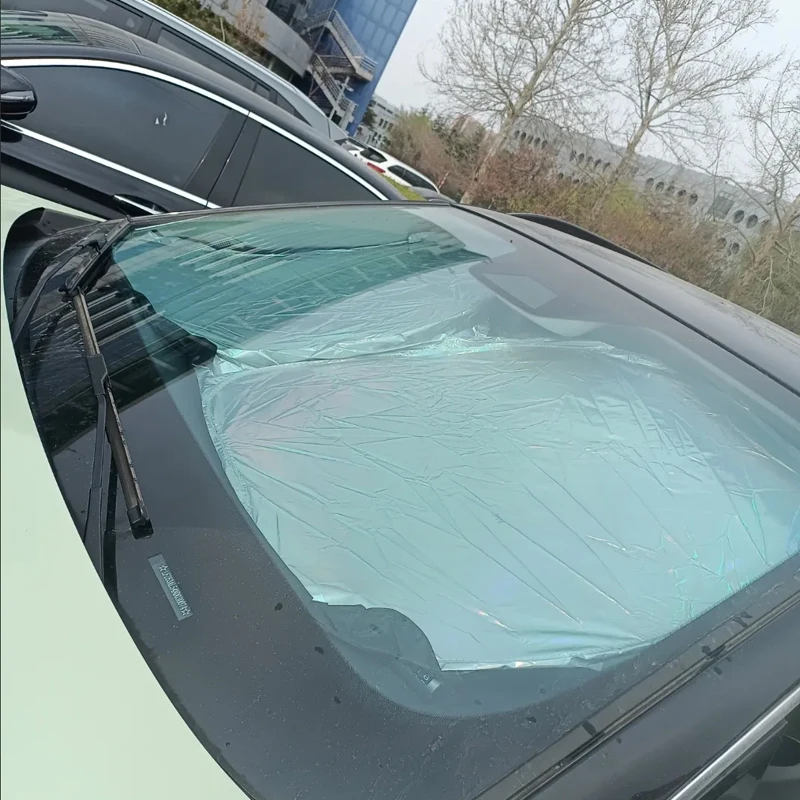 For Xpeng G6 G9 X9 P7 Car Windshield Sun Shade Blocks UV Ray Reflector Auto Window Visor Shield Cover Foldable Parasol 1 Piece