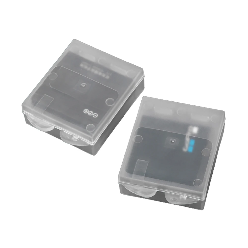 2/4/8PCS Battery Protective Storage Box Case For goppro Hero 8/7/6/5/4  Plastic Protector Cover Camera Accessories