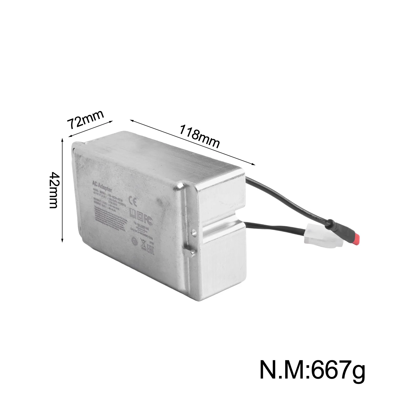 

Electric Scooter Accessories Built In Charger Designed Specifically for For Ninebot Max G30 Reliable and Convenient