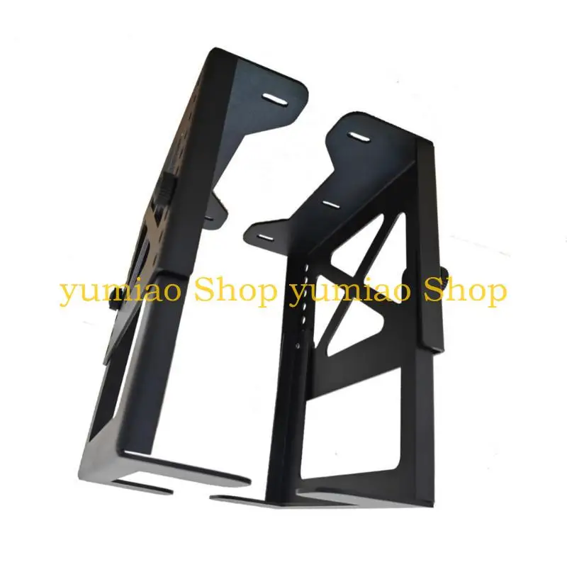 587B Under Desk Holder Shelf Rack Storage Bracket Protective Tray Organizers Bracket for NAS CPU UPS Servers Office Accessories