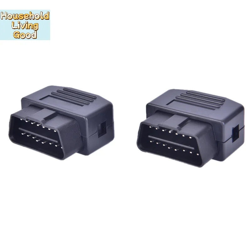 

【Universal OBD 16 Pin Male Cable Connector Plug Adapter Diagnostic Tool】