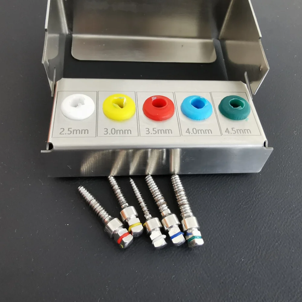 5pcs/lot  Dental Implant Bone Compression Screws Sinus Lift Expander Expansion 2.5/3.0/3.5/4.0/4.5mm