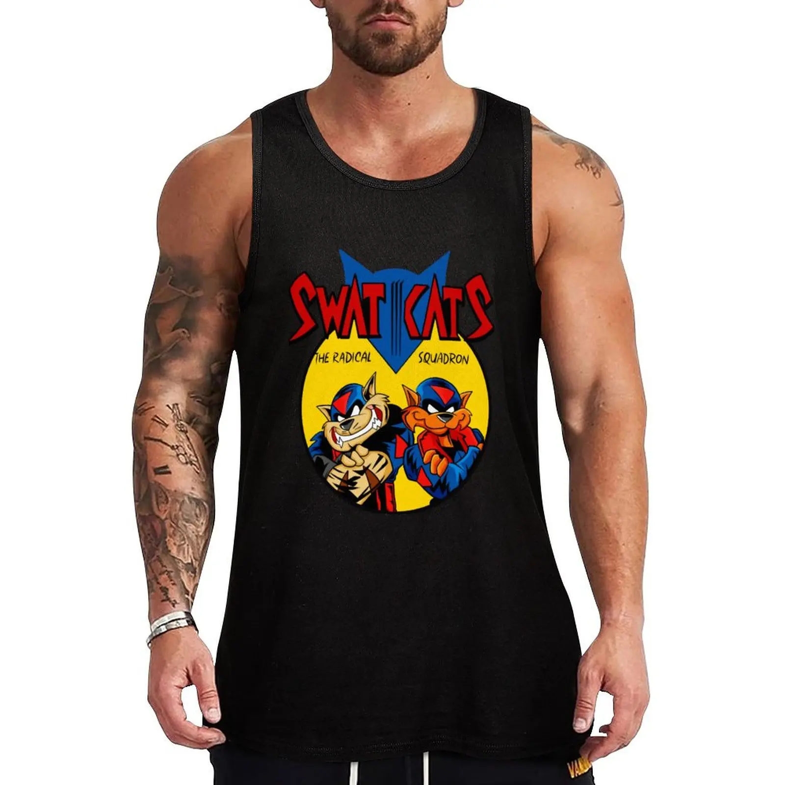 

Swat kats T-Shirt Tank Top men clothings sports clothes for men Top
