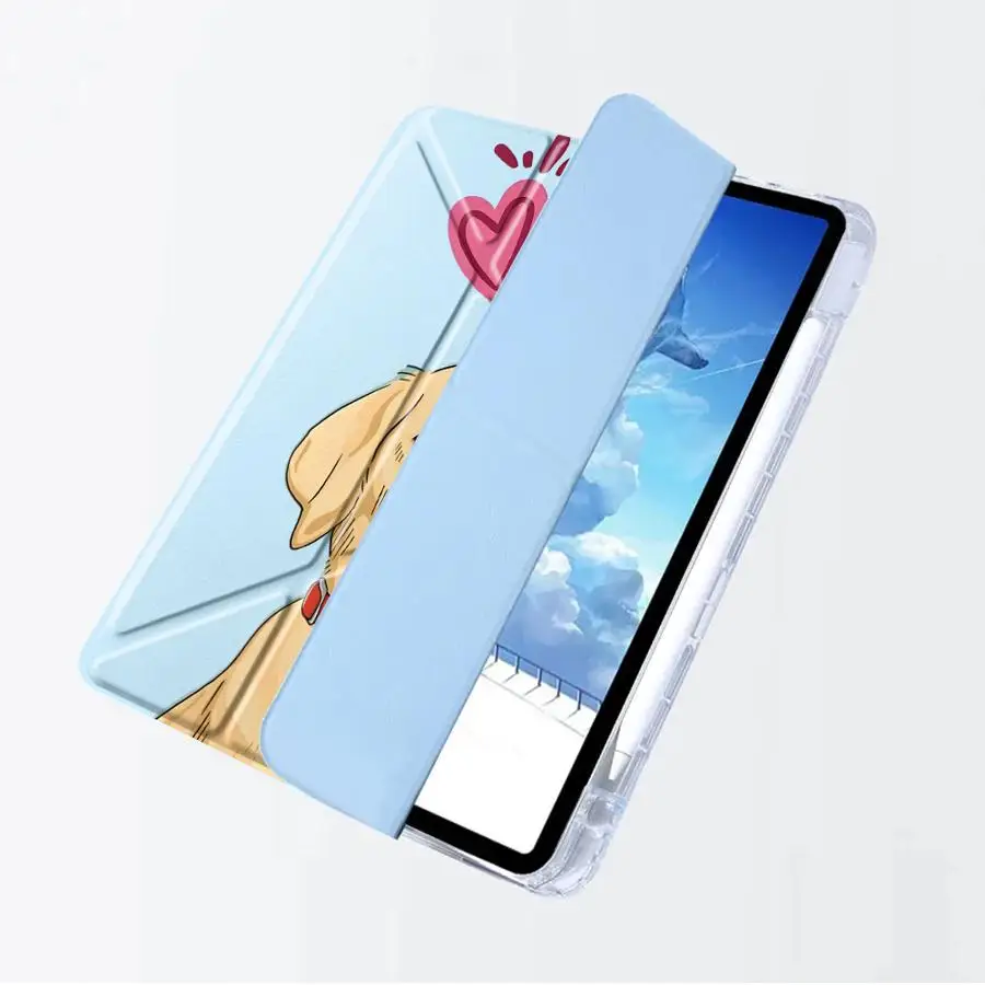 Y-Fold Holder Cover Tablet Case For iPad Mini 6 7 Pro 2025 Pro 11th 10th 9th 8th 7th 12.9inch Air 4 5 M3 M2 1 2 M4 11inch