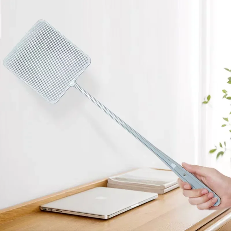 A thick and soft plastic fly swatter for mosquito control