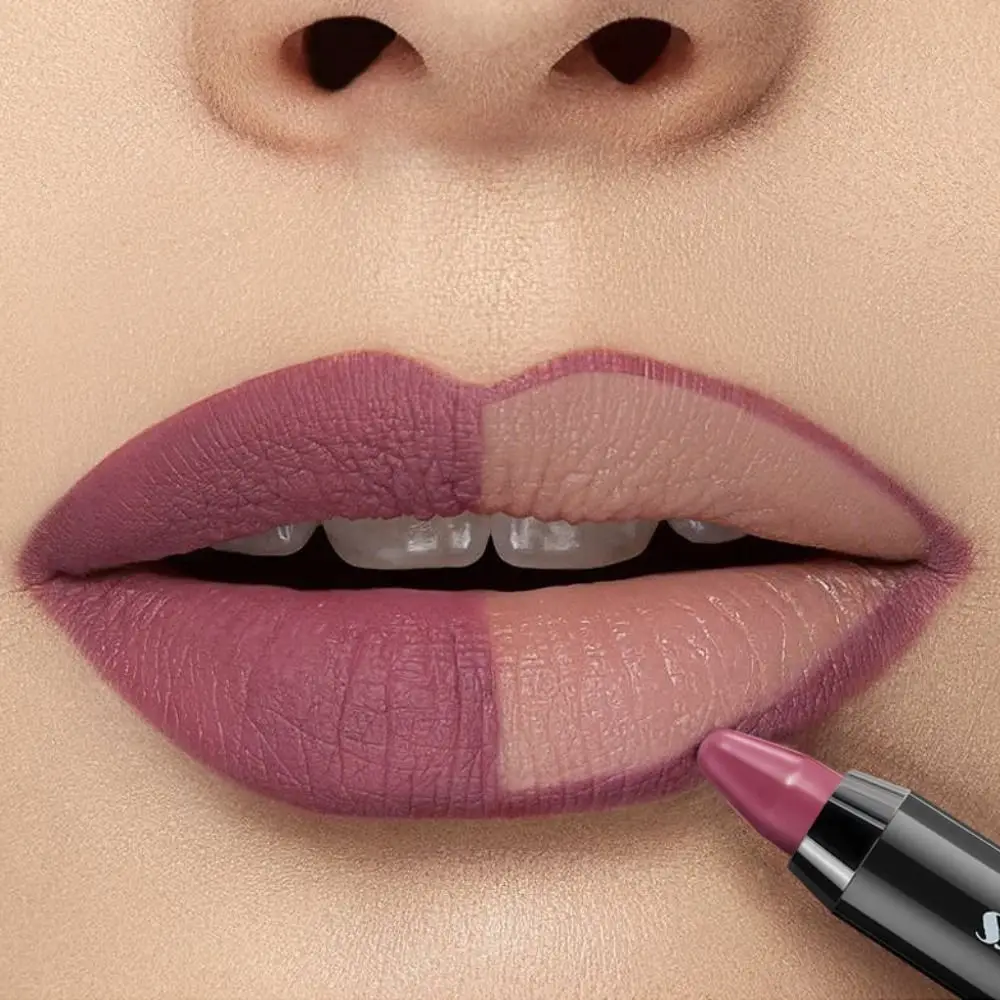 Velvet Matte Brown Lip Liner Pencil Long Lasting Moisturizing Lipstick Crayon Pigments Waterproof Lip Cosmetics